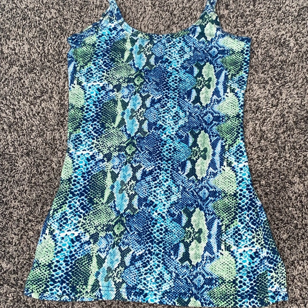 OP snake pattern tank top - Picture 2 of 4